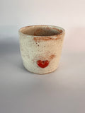 Becher Herzflamme