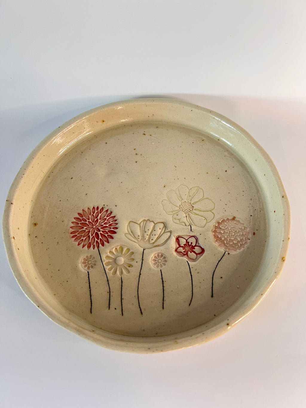 Teller Blumenwiese