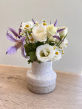 Vase weiß