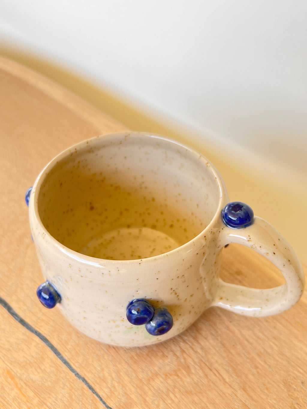 Tasse Heidelbeeren